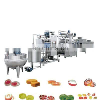 Automatic Mini Hard Candy Forming Machine Ball Sweet Lollipop Candy Depositing Making Machines Confectionery Production Line