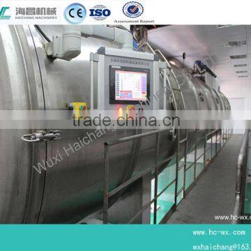 Vacuum continuous drying equipment for granular application