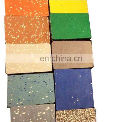 High density treadmill buffering rubber floor rolls rubber gym flooring