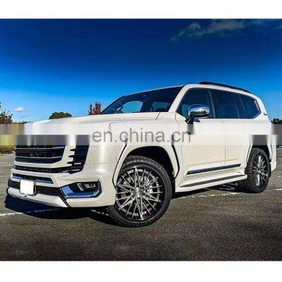 Upgrade 2022 pearl white Modellista style body kit for toyota landcruiser300 land cruiser LC300 LC 300 FJ300 Facelift body kits