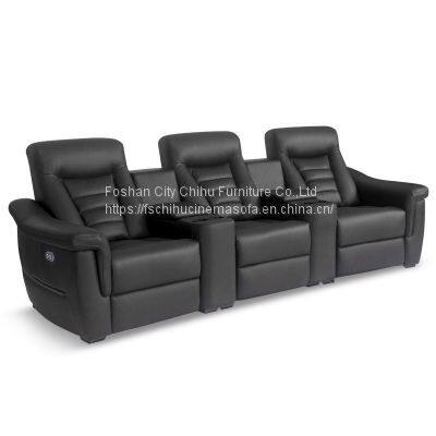 High End VIP Home Cinema Sofa Chair Electric Recliner Armchair Private Theater Furniture Power Modern Recliners Sofa photo-5