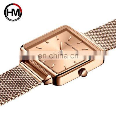 HANNAH MARTIN 108 Business Ladies Japan Quartz Movt Custom Logo Watch Stainless Steel Life Waterproof Wristwatches Luxury Watch photo-5