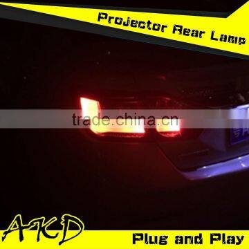 AKD Car Styling Toyota Camry V50 Tail Lights Camry LED Tail Light New Camry Led Rear Trunk Lamp DRL+Turn Signal+Reverse+Brake photo-6