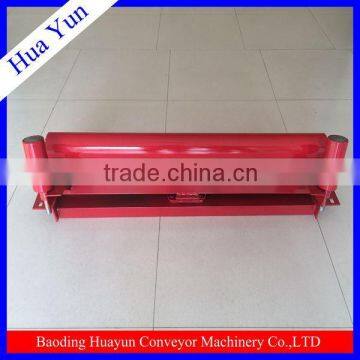 trough steel conveyor plain roller with frame/bracket/idler station