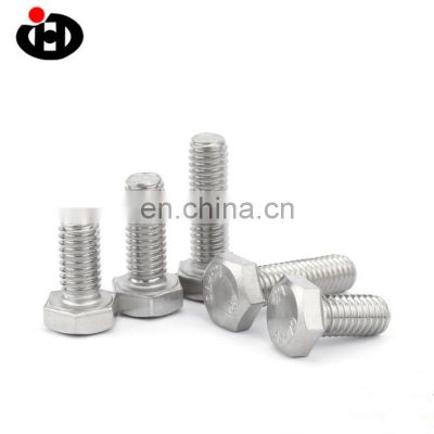 High Quality JINGHONG DIN933 Plain Hex A2 70 Bolt