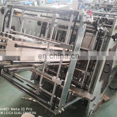 HBM800 Automatic Disposable Biodegradable Friendly Boat Paper Tray Making Machine, KFC Sweet Sandwish Kraft Box Forming Machine photo-5