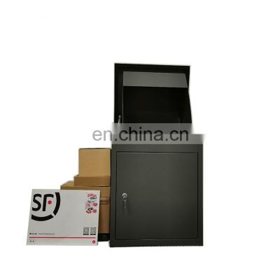 Wholesale Custom Outdoor Steel Metal Parcel Post Letter Mail Drop Delivery Box