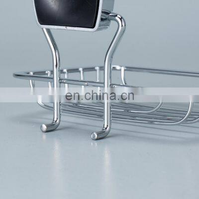 Super Powerful Vacuum Suction Cup Soap Dish - Strong Stainless Steel Sponge Holder for Bathroom & Kitchen (Chrome) photo-5