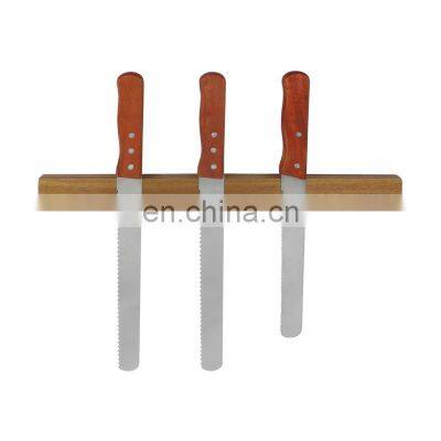 Wooden Magnetic Knife Strip - Space-Saving Knife Rack/Knife Bar With Powerful Magnetic Pull Force photo-2