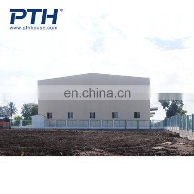 Modern Modular Prefabricated House Building Metal Portal Construction Prefab Warehouse Structural Light Frame Steel Structure photo-3