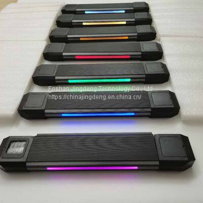Chinese Factory Wholesale Orange Line Light Stair Light in the Middle of the Carpet Steps in the School Auditorium photo-3