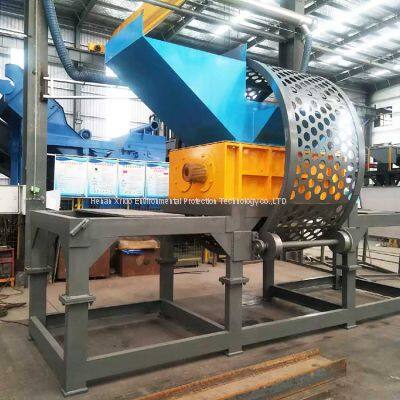 Waste recycling Shredding price rubber tyre tire shredder machine for sale