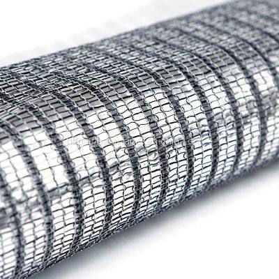 Factory 65% Shading Aluminum Foil Inner Sun Shade Mesh Suitable for High-end Greenhouse Aluminum Foil Shade Cloth