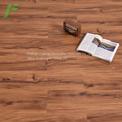 Waterproof SPC floor Wholesale Hotel apartment refurbished plastic floor tile foreign stone plastic clasp floor