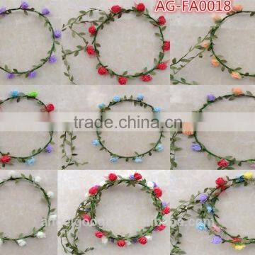 wholesale Handmade Fashion Flower Floral headbands Women Accessories AG-FA0018