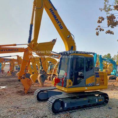 Sell second-hand brand KOMATSU pc 130-7 used excavator with cheap price