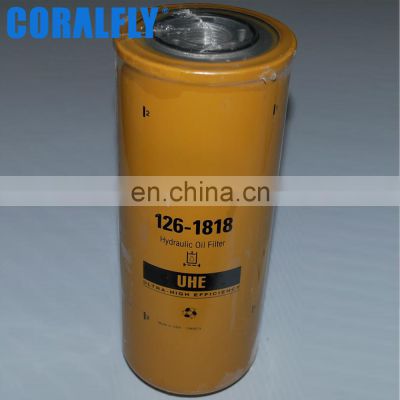 OEM/ODM Coralfly diesel engine Hydraulic filter HF35554 P179343 11809003 HF179343 126-1818 1261818