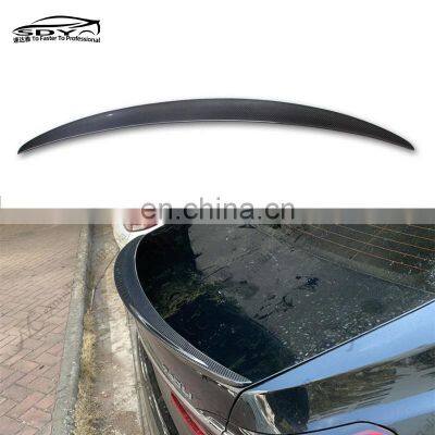 G11 P Style Carbon Fiber Rear Spoiler Truck Spoiler For BMW 7 Series G11 G12 photo-2