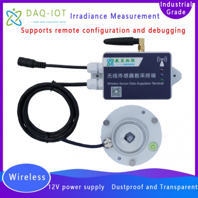 IoT-Enabled Wireless Irradiance Sensor for Environmental and Solar Data