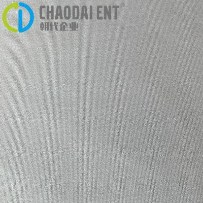 Dyed Gray Knitted Stretchy Cotton-like Air Layer Fabric for Sweatshirt Cloth Casual Sportswear photo-3