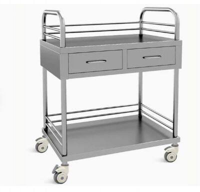 Stainless Steel Hospital Surgical Instrument Trolley