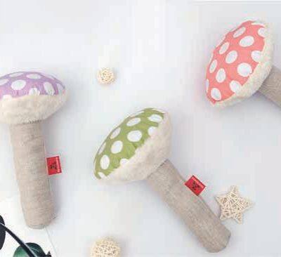 Colorful Mushroom Toys for Pet photo-2
