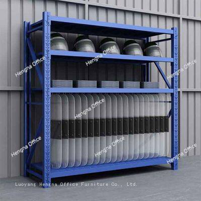 Cold Rolled Steel Structure Shelving with Adjustable Heights for Large-Scale Industrial Use- Factory or Garage