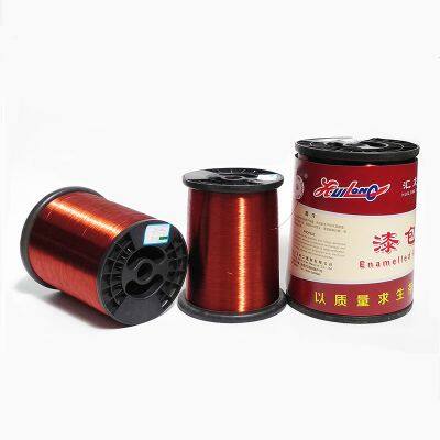 Enameled Copper Wire 200 Degree Polyamideimide  Size 1.0-2.0 mm Stock
