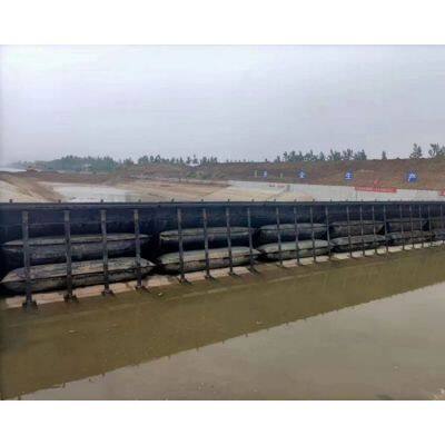 High-Quality Inflatable Rubber Air Shield Dam for River Water Control photo-3
