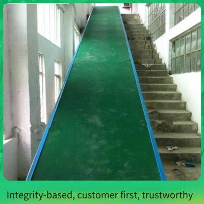 12-meter-long Earthwork Loading Conveyor Belt, Small Belt Conveyor, Mobile Belt Climbing Conveyor photo-3