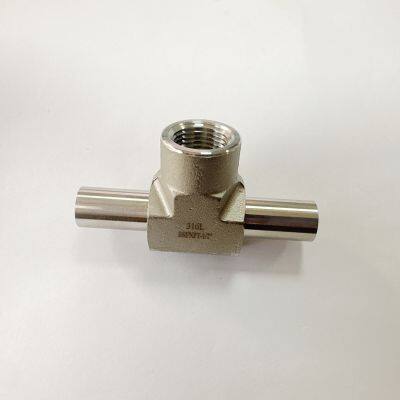 Stainless Steel Double Ferrule Three-Way Coupling Application in Pneumatic and Hydraulic Control Systems