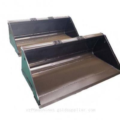 Skid Steer STD Bucket, Heavy Duty Wear-Resistant General Purpose Bucket, Construction Material Handling Attachment photo-5