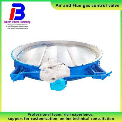 Double Seal Isolation Damper Motorized Flue Gas Damper