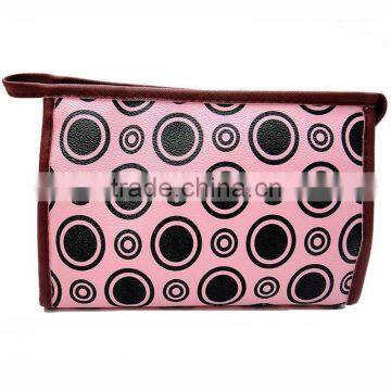 PU Leather Contents Cases Pouch Toiletry Zipper Pen Case Cosmetic Bag Bags for Sale photo-2