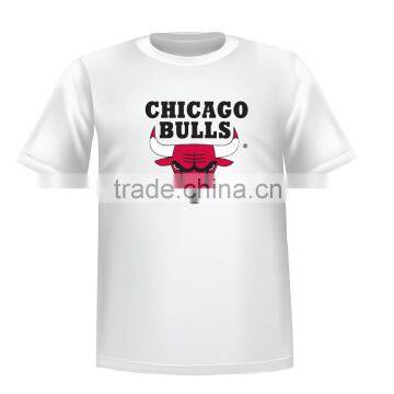 White Balck Color Cutoms Men's t Shirt Printing Diy New Style Round Collar 100% Cotton photo-6