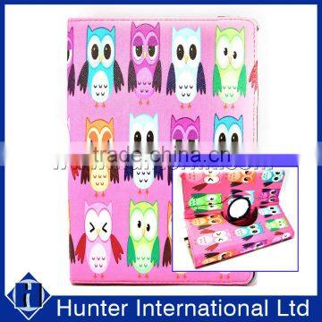 Printed Owls Rotating Tablet Case For IPad Air 2