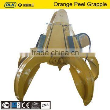 Jisan Orange Peel Grapple, Doosan Scrap Grapple, Orange Peel Grab for DX210 DX225 photo-4