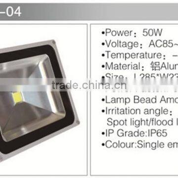 2014 Best selling 50w led Flood light modern with ce, rohs