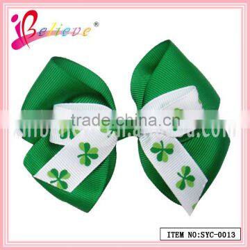 Nice Color 2 Layers Ribbon Hair Clip Fancy Bow Tie Clip Hair Accessories (SYC-0013) photo-2