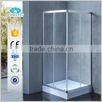 Square High quality sliding door cheap shower enclosure