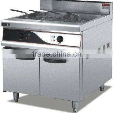 Gas Fryer With Cabinet