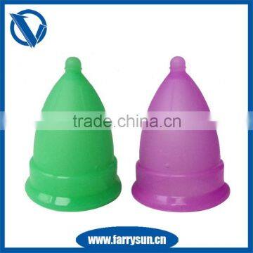 Silicone Folding Menstrual Cup With Carry Folding Container photo-2