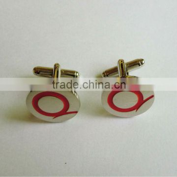 cloth metal cufflink