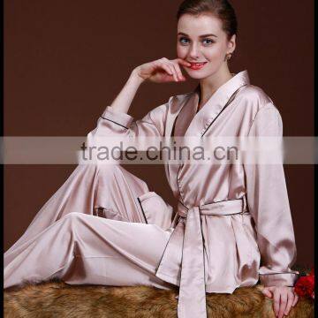 Womens Trousers Nightgown Sleepwear Pajamas Set