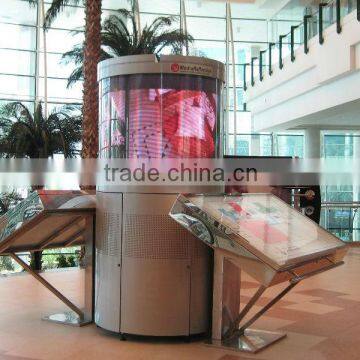 Curve LED screen P20 for Advertising LED Video Wall