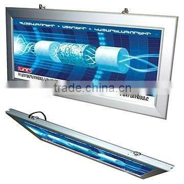 Double-sided LED slim light box for indoor