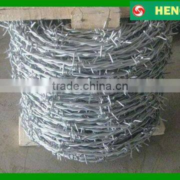 Galvanized barbed wire fencing/Used barb wire for sale