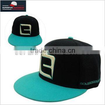 china wholesale cheap custom embroidery flat brim snapback cap