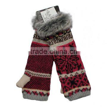 2014 latest new design Hot sell fashion style fingerless gloves men's