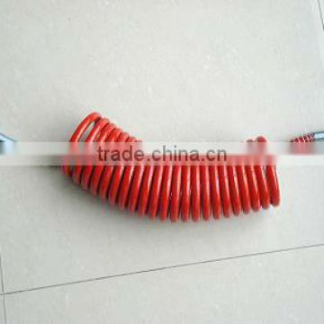 nylon spiral hose/air coil hose/spring pu hose